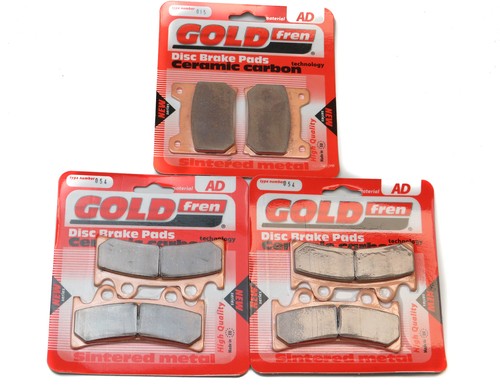 Brake pads front - rear, for