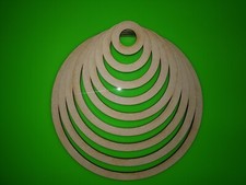 MDF RINGS Craft Shapes
