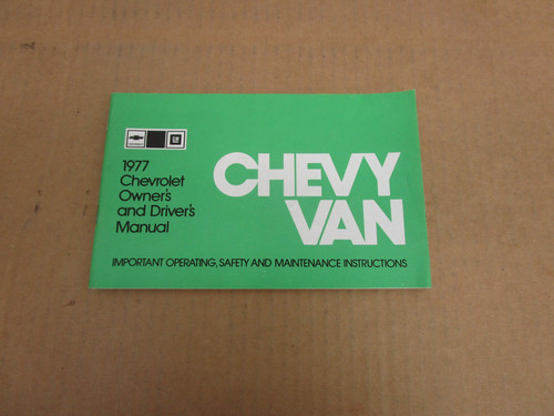 1977 chevrolet van g10 g20 - 1977, g-van