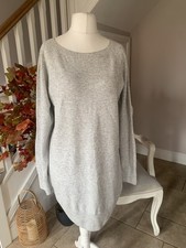 Celtic Clothing Women's Long Slouch Jumper 100% Lambswool Size M NEW WT