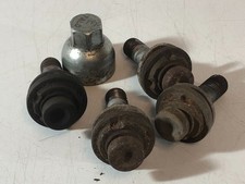 2010 PEUGEOT 407 LOCKING WHEEL NUTS BOLTS SET WITH KEY A425