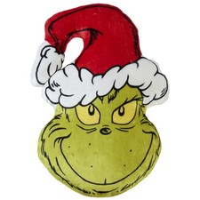 The Grinch Head Shape Cushion