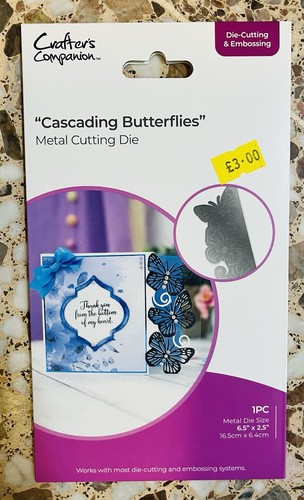 Cascading butterflies metal - butterflies,