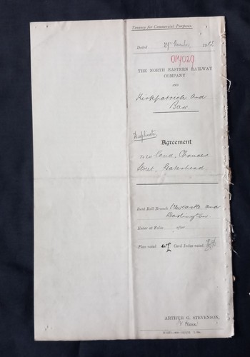 1912 ner agreement plan - ner,