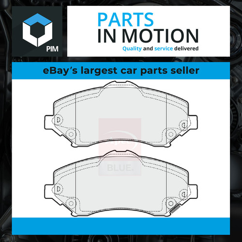 Brake pads set fits dodge - brake,