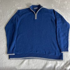 Woolovers Jumper Mens XL Blue