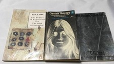 4 Book Bundle - Gestalt Therapy Undiscovered self A-Z Psychology Used 