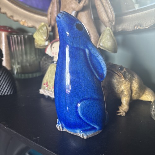 Gorgeous vibrant blue pottery - vibrant,