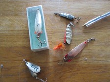 5 x Vintage ABU Toby Lures /