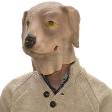 Latex Full Head Overhead Brown