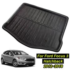 For Ford Focus MK3 12~18 5-door Hatchback Rear Trunk Boot Cargo Mat Liner Carpet