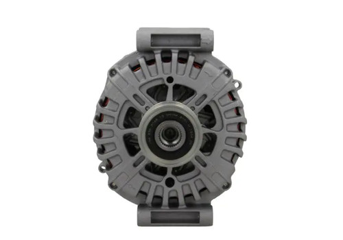 Alternator with freewheel belt