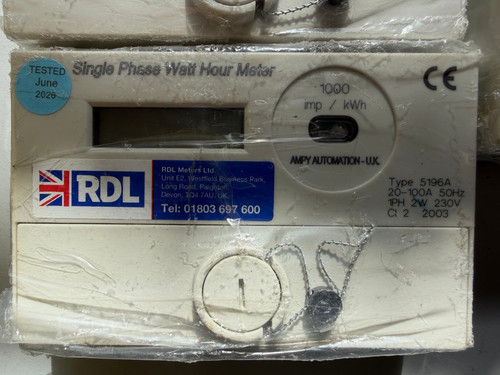 Single phase watt hour - watt,