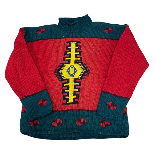 Vintage aztec tribal - tribal, knit