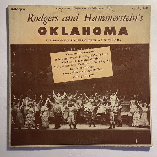 Broadway singers chorus - singers,, &