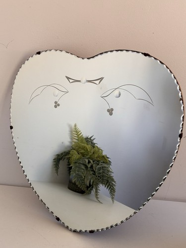 Vintage heart shaped frameless - vintage,
