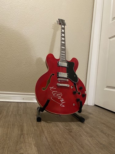 Michael fox signed back - j,