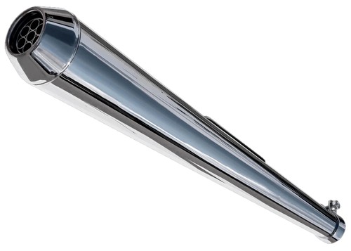 Voodoo chrome cafe 75in - chrome, 27.75in