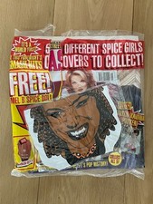 SEALED - SMASH HITS MAGAZINE 8th October 1997 Spice Girls Mel B  inflatable doll