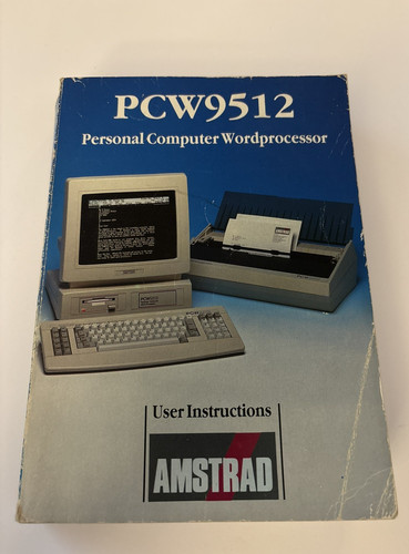 Amstrad pcw 9512 - 9512, user