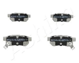 Rear brake pad set - disc,