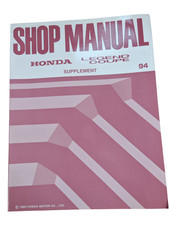 Honda Legend Coupe Supplement