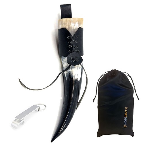 Viking drinking horn - horn, mug