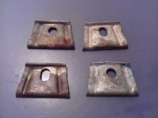 VW Classic Beetle 1956-1967 Petrol Fuel Tank Clips x4 Clamps Brackets #113201635