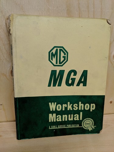 Mga 1600 workshop - mga, manual