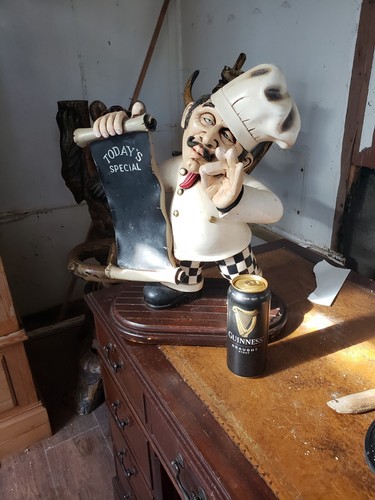 Vintage pastry cook display - vintage,