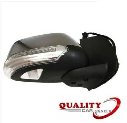 Door wing mirror elec chrome - mirror,
