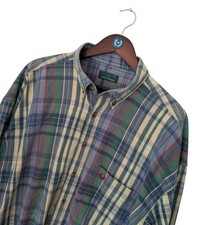 Men's FRED PERRY London RARE Vintage 90's CHECK Pattern Shirt LOOSE XL-XXL *VGC*