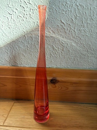 Pink decorative bud vase - decorative,