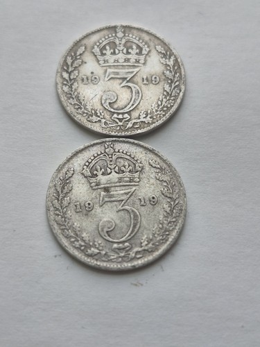 Two 1919 king george - two,