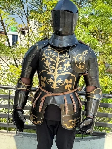 Medieval armour suit - suit, knight