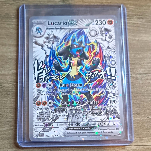 Lucario pokemon card - pokemon,