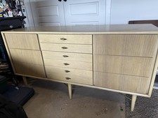 Mid-Century Modern Blond Oak