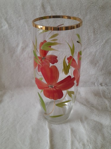 Vintage hand painted bohemian - painted,