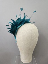 Teal Feather Headband