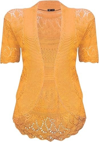 Womens cropped bolero shrug - cropped,