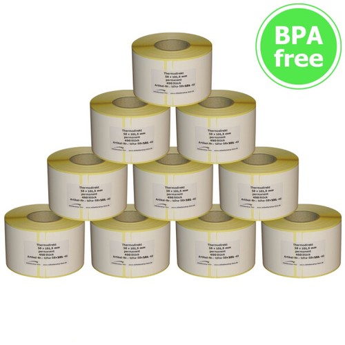 Thermal labels for bizerba - for,