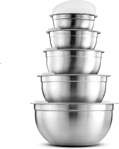 5pcs stainless steel mixing - 5pcs.,