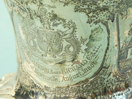 1834 william silver mug - silver,