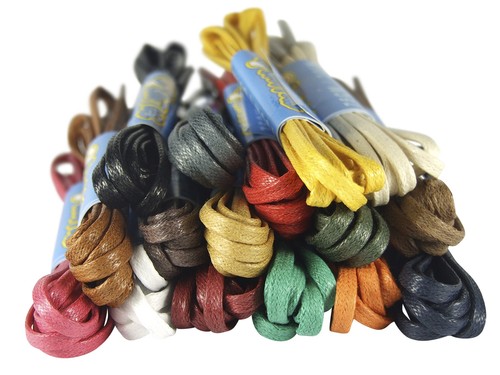 Waxed flat cotton shoe - flat,