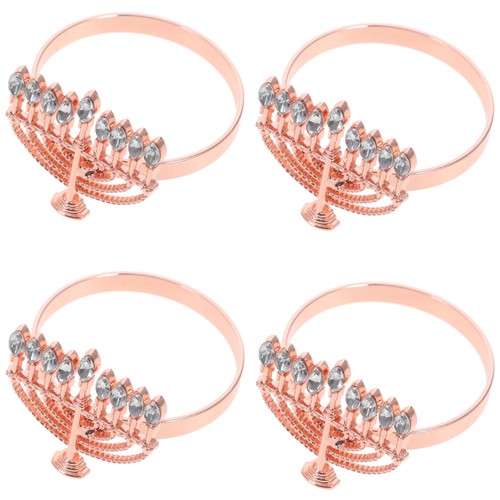 4pcs delicate napkin buckle - delicate,
