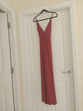Reformation Red Silk Dress -
