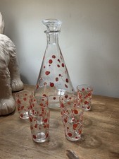 Vintage French glass liqueur