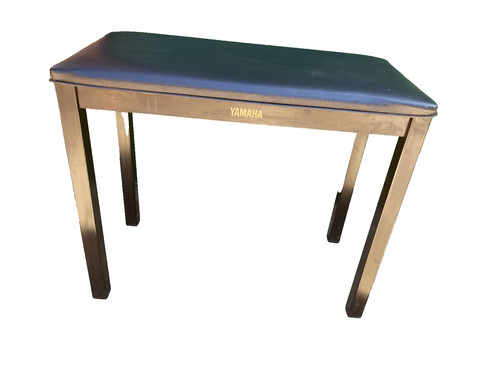 Yamaha black padded seat - padded, bench