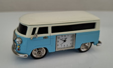 VW Camper Metal Clock By