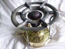 Vintage VERITAS Brass camping stove . Not tested as to working.